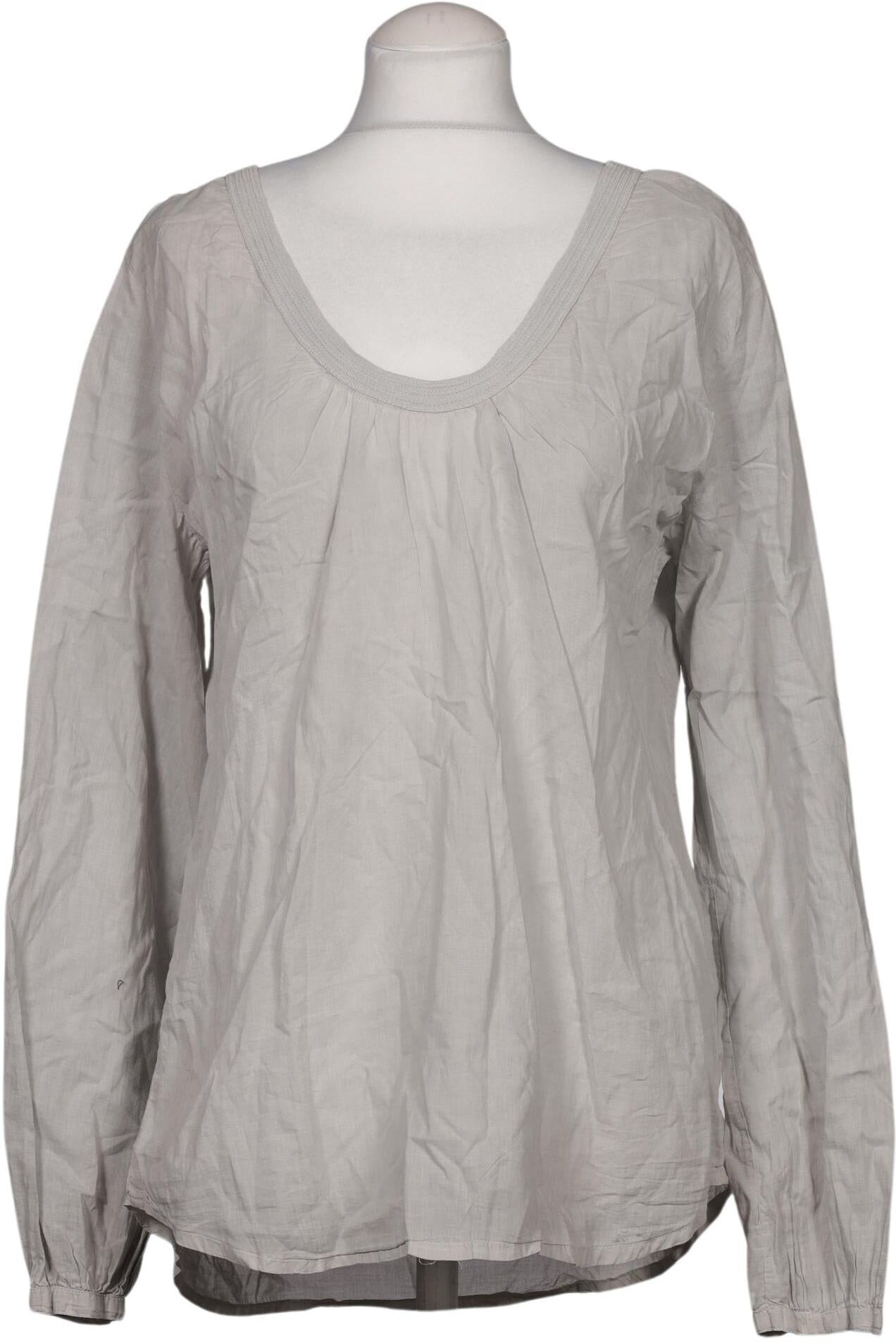 Dailys Nothings Better Damen Bluse, Grau, Gr. L, Baumwolle - Second Hand