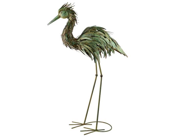 Mondex Figur Cedric Grün 60/20/95cm Metall, 60x25x65 cm, Dekoration, Dekofiguren & Skulpturen, Dekoobjekte