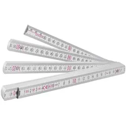 OTTO Office Zollstock »B300 Dublex« 200 cm weiß, 24.2x1.7x3.7 cm
