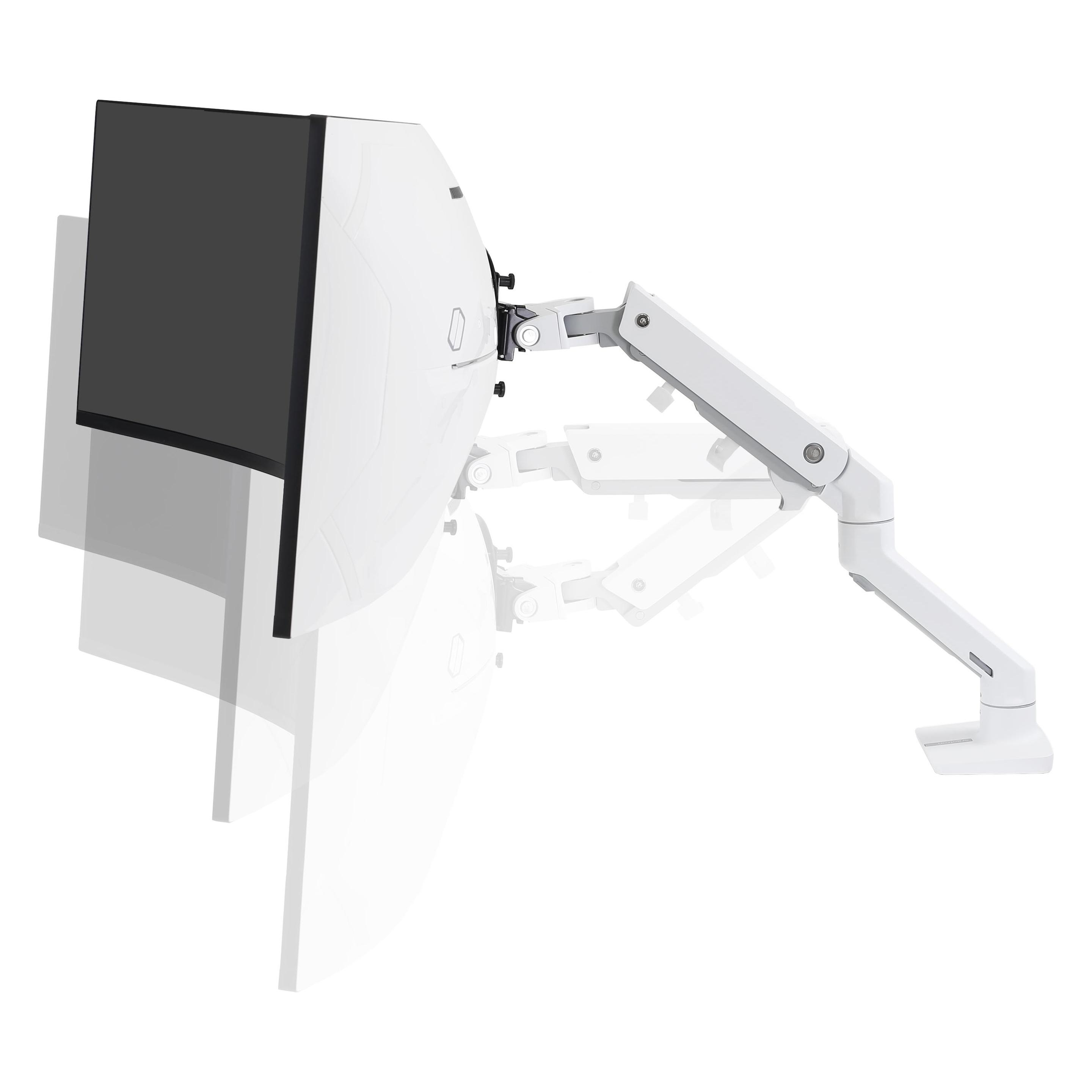 Ergotron HX HD Monitor Arm mit patentierter CF-Technologie (Tisch, 49", 19.05 kg) (45-647-216)