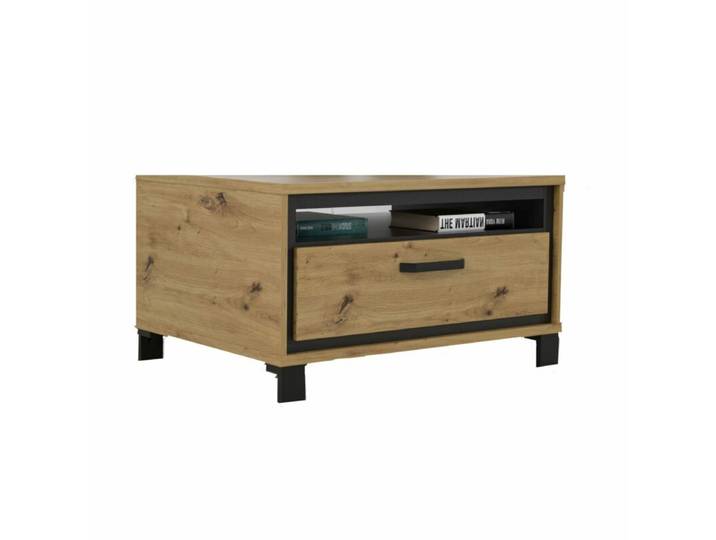 Trendstore Farida Couchtisch Industrial, Modern, Natur