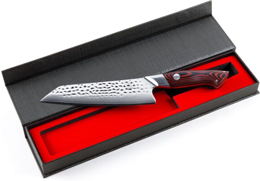 Somagic Cuchillo de chef de acero de damasco de 18,5cm