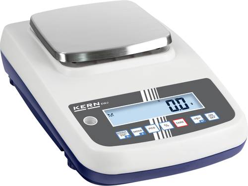 Kern EWJ 6000-1M Präzisionswaage Wägebereich (max.) 6kg Ablesbarkeit 0.1g über Steckernetzteil Mehrfarbig