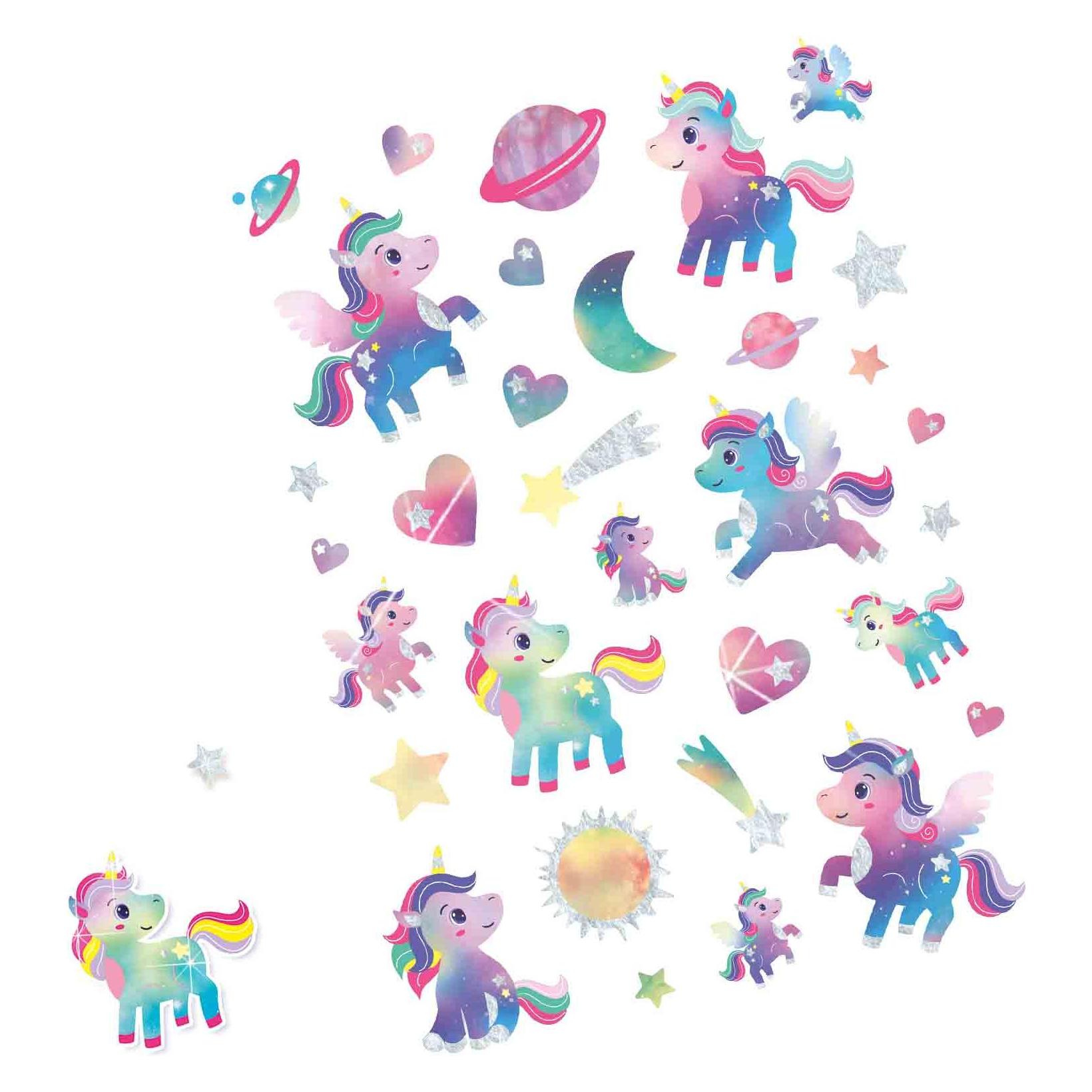 Ses Creative Einhorn-Tattoos Galaxy (S14764)