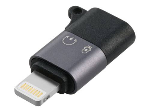 MicroConnect USB-C Lightning Adapter, Silver