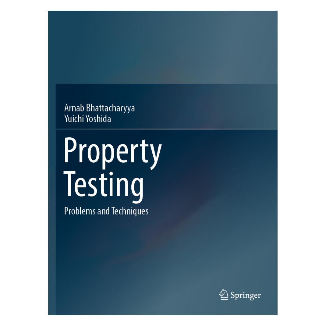 Springer Property Testing (Englisch, Softcover, Arnab Bhattacharyya, Yuichi Yoshida) (45517271)