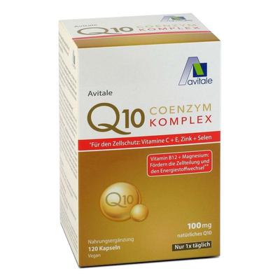 Coenzym Q10 100 mg Kapseln+Vitamine+Mineralstoffe 120 St Kapseln