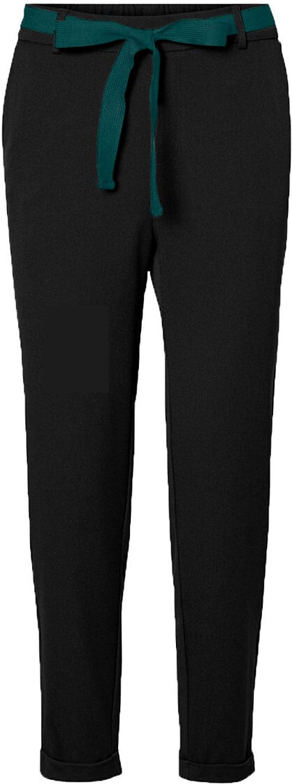 VERO MODA Pantalon droit, ceinture à nouer