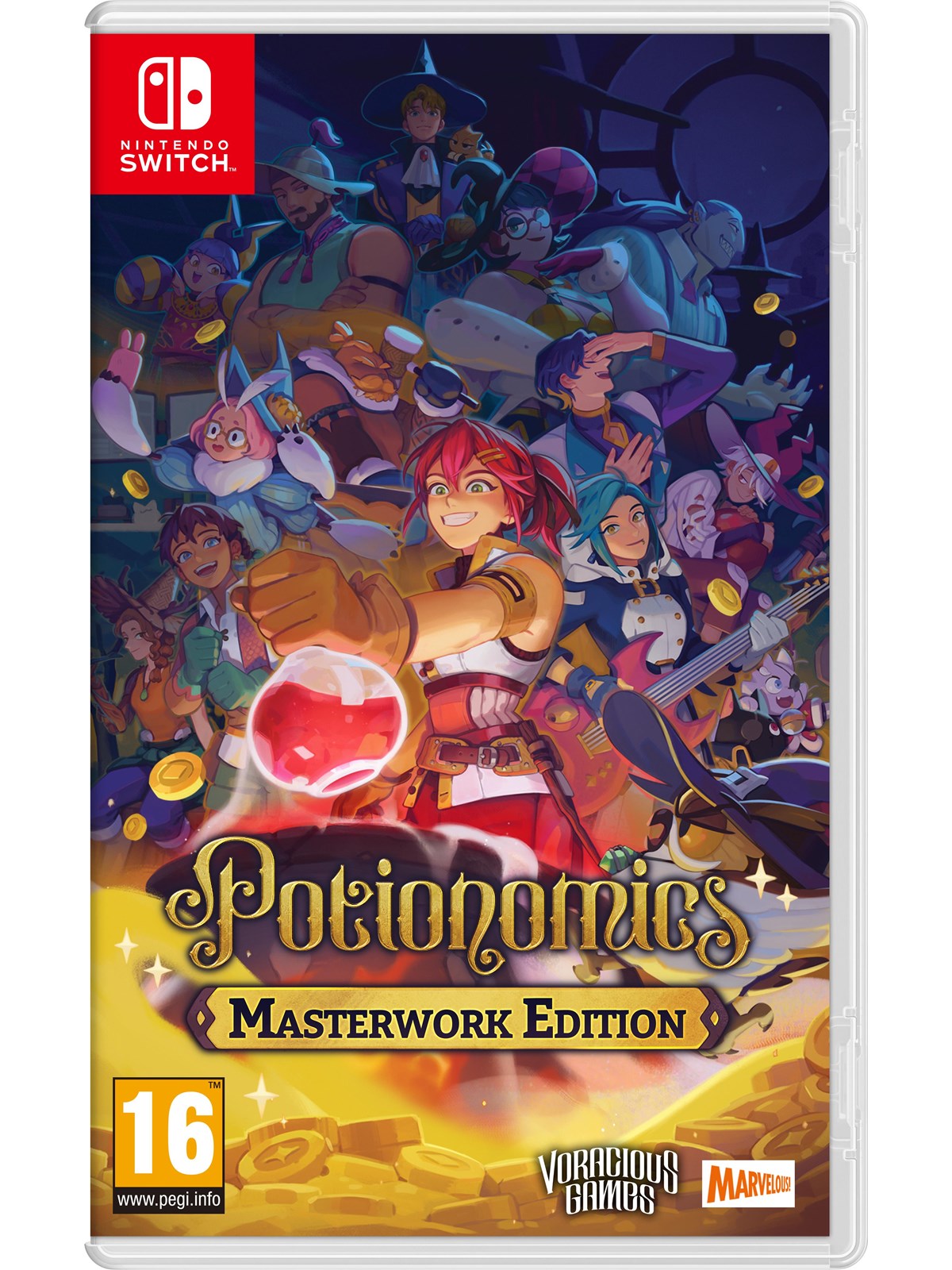 Potionomics (Masterwork Edition) - Nintendo Switch - RPG - PEGI 16
