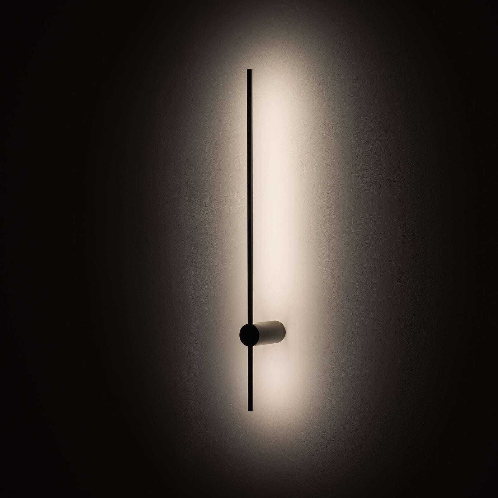 Nowodvorski Saber Seide LED Wandlamp in aluminiumkleur