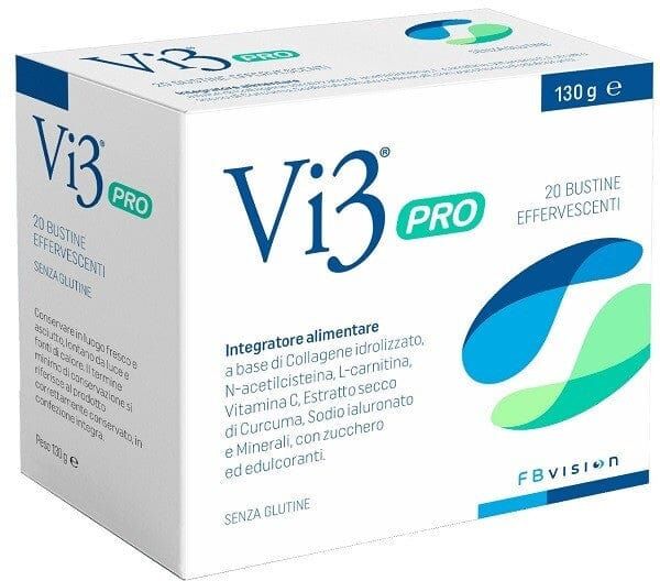 Fb Vision Vi3 Pro 20 Bustine Effervescenti Integratore Alimentare
