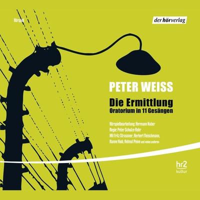 Die Ermittlung - Peter Weiss, Audio, 9783844506839