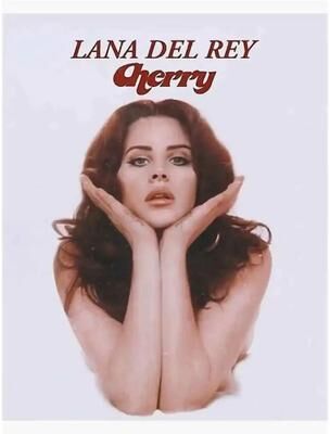 Inspire Essentials Lana Del Rey Aesthetic Canvas Poster Vintage Music Album Wall Art Decor 23 l