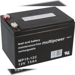 Multipower Akku kompatibel Everest & Jennings Everest Lite 12V