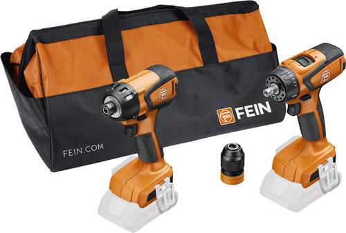 Fein 99100000835 Akku-Schlagschrauber, Akku-Bohrschrauber 18V Anzahl mitgelieferte Akkus 0 Li-Ion