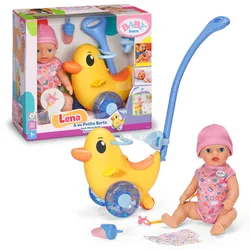 BABY born Lena mit Schiebe-Berta 36cm