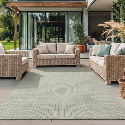 Ayyildiz Teppiche "NOVA 1201, auch als Läufer und Rund" rechteckig 8 mm Höhe Material aus schmutzabweisendem Polypropylen, In-/Outdoor geeignet
