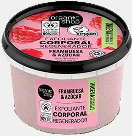 ORGANIC SHOP EXFOLIANTE CORPORAL REGENERADOR FRAMBOESA 250ml