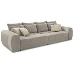 Bigsofa Moldau Cord Mittelgrau