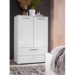 rauch ORANGE Kommode Montclar-Extra Lack / Hochglanz Weiß