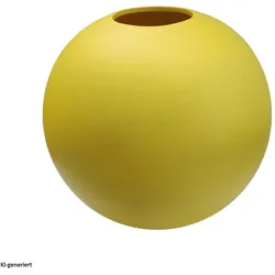 HTI-Living, Vase, Kugelvase Ø 25cm Gelb (1x)