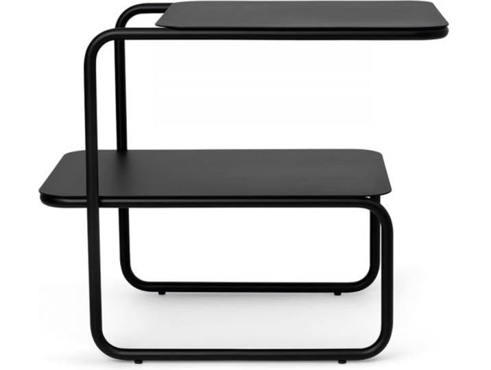 Beistell-Tisch Level Side Table schwarz 55x45x35 cm