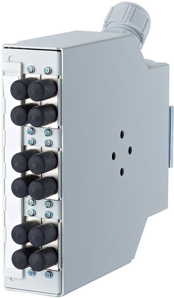 BTR NETCOM LWL-Spleißverteiler 6xSC/ST-D Adapter OpDAT REGplus 6SCSTD ; Metz Connect (150240C30610E)