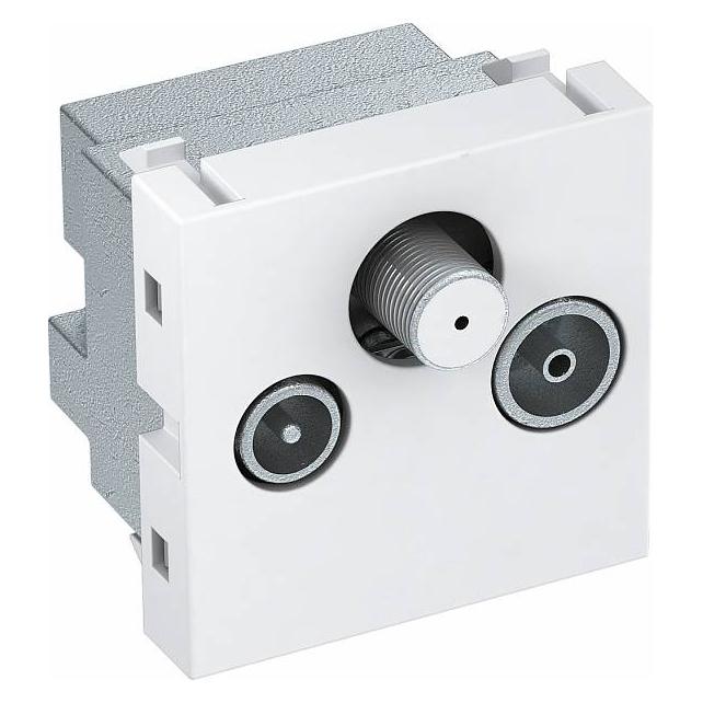 OBO Bettermann Antennensteckdose ANT-3SD RW1 (Antennendose) (6105282)