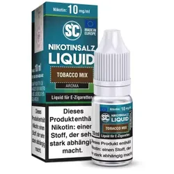 Tobacco Mix 10ml NicSalt Liquid by SC 10ml / 10mg