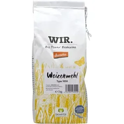 WIR. Weizenmehl Type 1050 demeter 1kg
