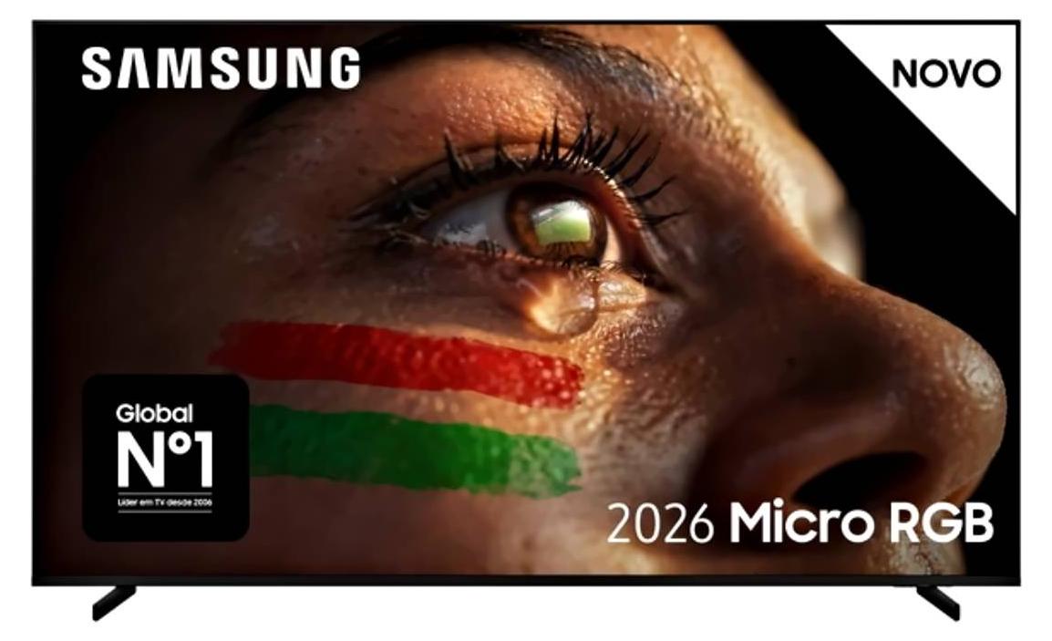 Samsung TMR75R85HAUXXC, 190,5 cm (75"), 3840 x 2160 Pixel, Micro RGB, Smart-TV, WLAN, Schwarz