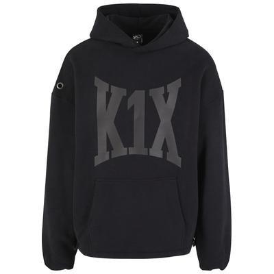 Kapuzenpullover K1X "K1X K1X Basketball Hoodie", Herren, Gr. M, schwarz, 100% Baumwolle, mehrfarbig, normal, ohne Ausschnitt, Pullover Kapuzenpullover