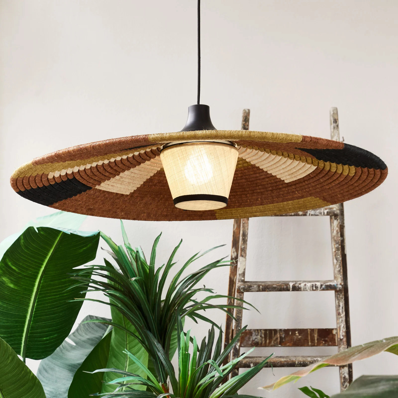 Forestier Parrot L Hanglamp - Bruin