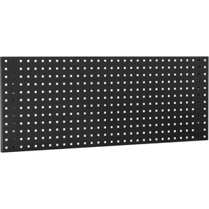 Güde Werkzeugwand 1200P/1 Black Line, schwarz, aus Metall, Lochung 10 x 10 mm, 119 x 46 cm