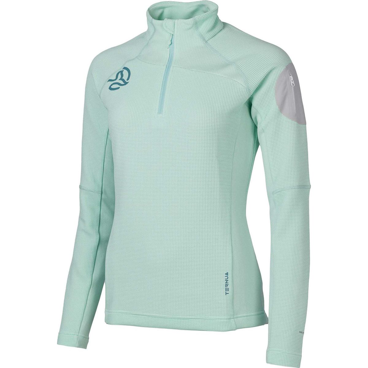 Ternua Lemika 1/2 Zip W moonlight jade (0781) S 1207376-0781-S