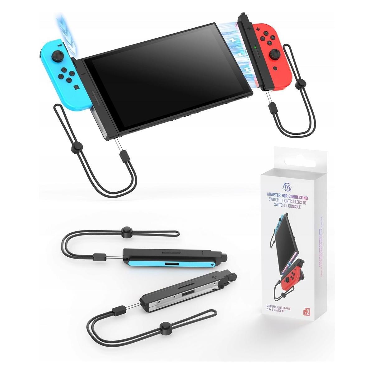 JYS Adapter mit Reduzierstück und Halterung für 2x Joy-Con von Nintendo Switch / OLED für Switch 2 / (Switch, Switch OLED) (72523002)