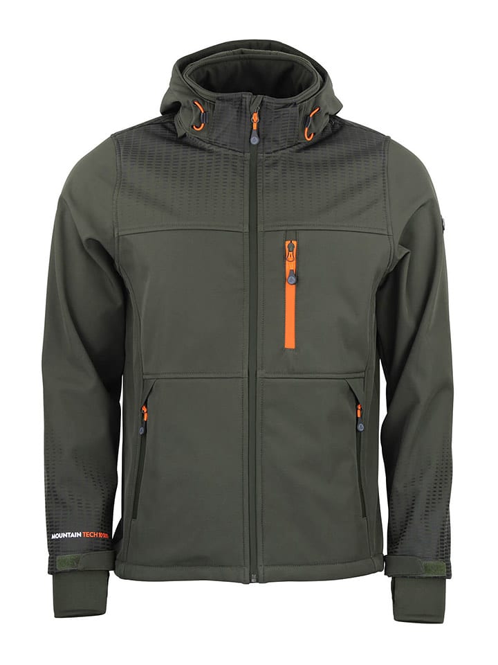 Peak Mountain Softshelljacke "Cabra" in Khaki - L