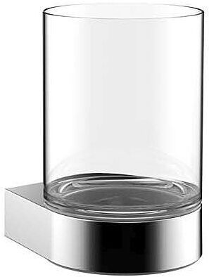 Emco Flow Glashalter 272000100 chrom, Kristallglas klar