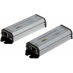 Axis PoE+ Extender Long Range PoE Extender Kit (802.3af (PoE), 802.3at (PoE+), 30 W), PoE Injector