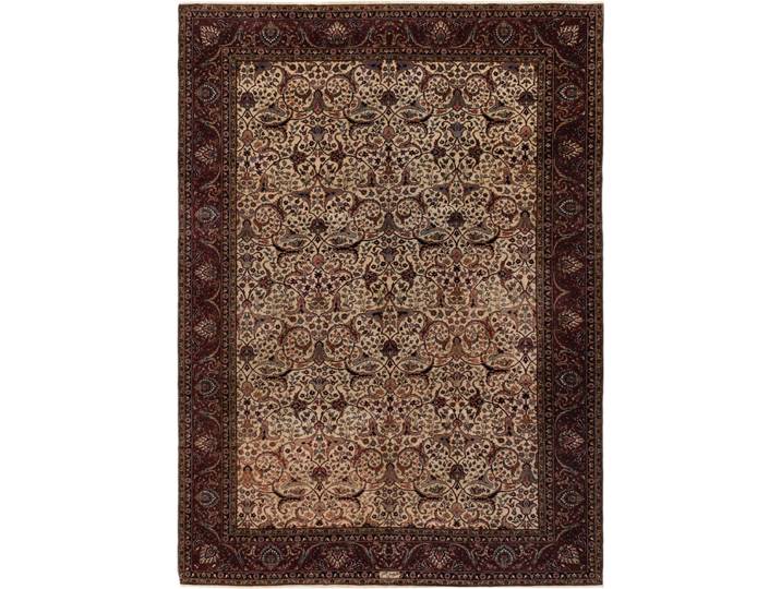 Keshan Antik Signiert Teppich 270x366 Handgeknüpft Orientteppich Perserteppich Wolle