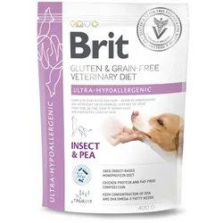 BRIT GF Tiernahrung Hund Ultra-Hypoallergen Insekt 400g