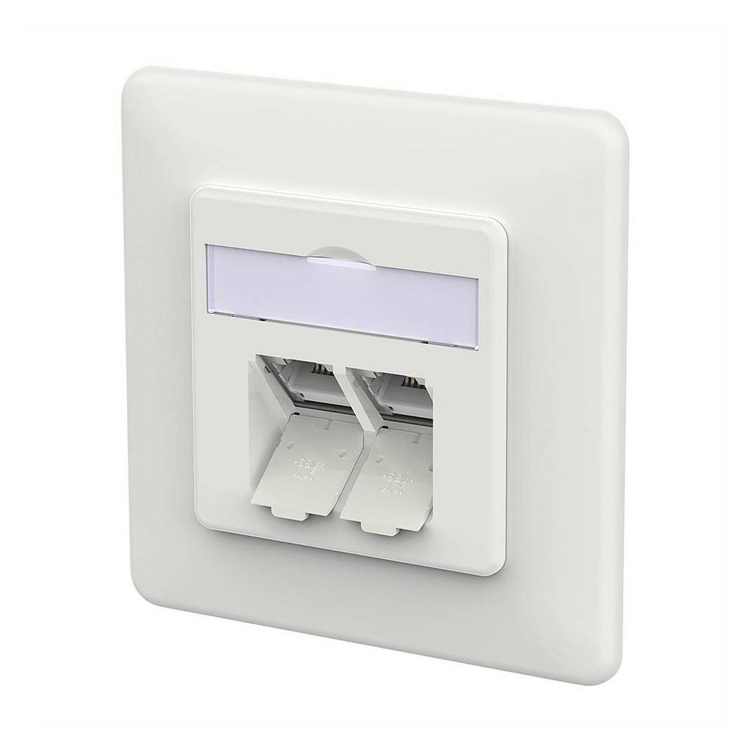 Metz Connect E-DAT C6A IDC Dose, 2 Port (130D381027-I)