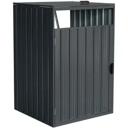 Home Deluxe Mülltonnenbox CUBO - 1x 240 L
