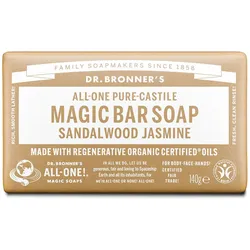 140g DR. BRONNER'S MAGIC BAR SOAP Sandalwood Jasmine