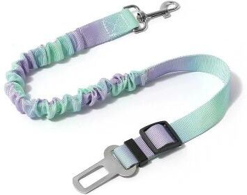 Inspire Essentials Adjustable Dog Car Seat Belt Safety Leash Gradient Pet Travel Restraint a