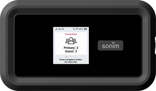 Sonim H100 Mobiler 4G-WLAN-Hotspot bis 32 Geräte Schwarz