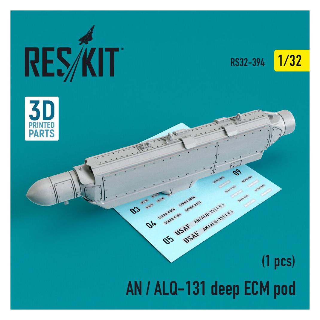 ResKit AN / ALQ-131 deep ECM pod (A-7, A-10, F-4, F-16, F-111, C-130) (RS32-0394)