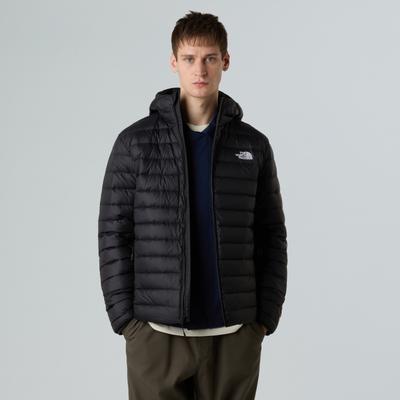 Daunenjacke THE NORTH FACE "M CLASSIC DOWN HOODED JACKET", Herren, Gr. XXL, schwarz (tnf schwarz), Obermaterial: 100% Nylon. Futter: 100% Polyester. Wattierung: 100% Daunen, Jacken Daunenjacke, für niedrige Temperaturen, aus Nylon, sportlicher Stil