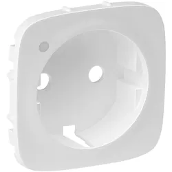 Legrand 754855 Valena Allure Abdeckung Schutzkontaktsteckdose LED Farbe: Ultraweiß