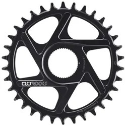 QO Bike Gear ROCKS Kettenblatt Direct Mount | schwarz 34 Zähne